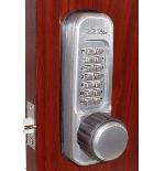 Lockey 1600DC MG Keyless Mechanical Digital Double Sided Spring Latch Door Lock